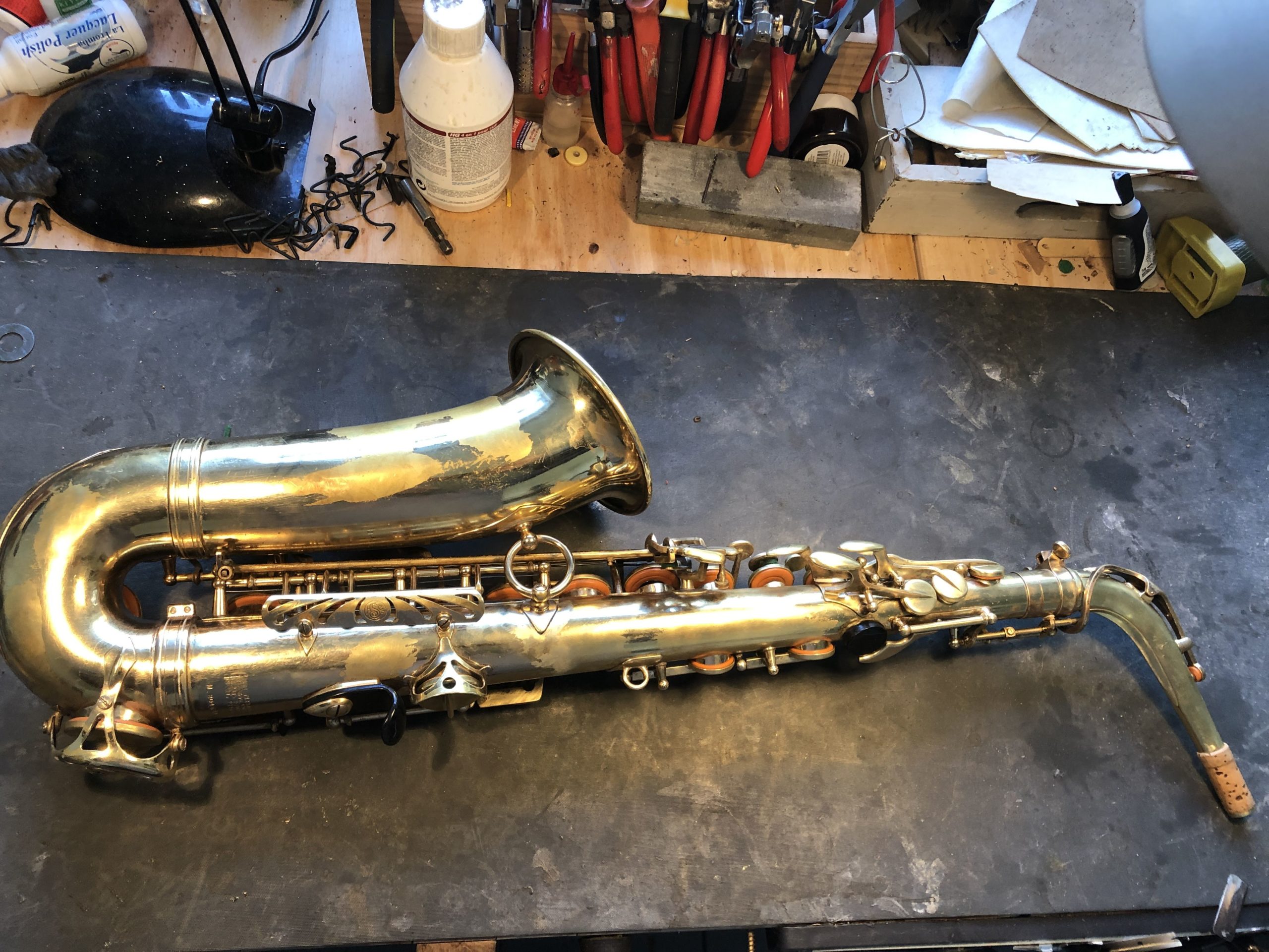 Remise en état complète d'un saxophone alto Selmer Mark VI - ww-music